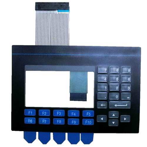 Panelview keypad with touchscreen