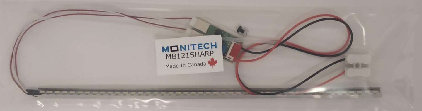 LTD121C30U and LTD121S30U-A CCFL Backlight Assembly, P/N: LTD121C-BA4