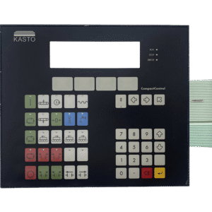 KASTO TWIN A4/A5 keypad overlay